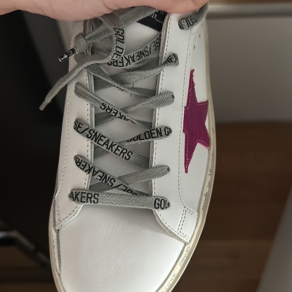 golden goose Nordstrom edition size 41 11 pink star hi star - Picture 9 of 9